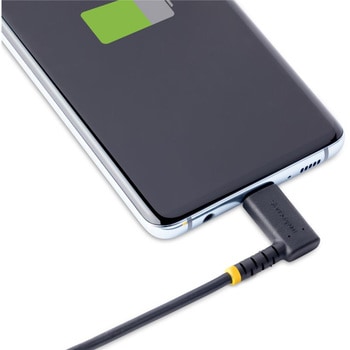 USB-C - Lightningケーブル/USB 2.0/L型右向き/高耐久性/アラミド繊維使用/Apple MFi認証/iPhone用 充電同期ケーブル StarTech.com