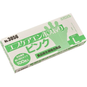 3056 �G�u�P�A�G���{�X�i�� �s���N �G�u�m LDPE(�ᖧ�x�|��)�� 100���� 18511887