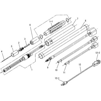部品 TIG溶接トーチAW-25 ダイヘン