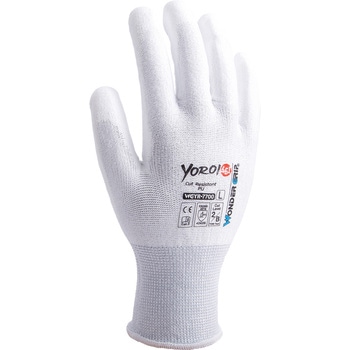 ワンダーグリップ 耐切創 YOROI461 白ウレタン ユニワールド