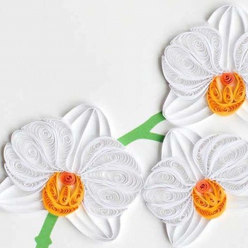 グリーティングカード Quilling Card(クイリングカード)