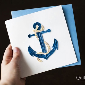 グリーティングカード Quilling Card(クイリングカード)