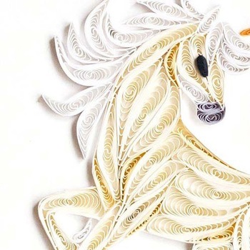グリーティングカード Quilling Card(クイリングカード)