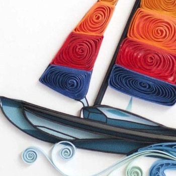 グリーティングカード Quilling Card(クイリングカード)
