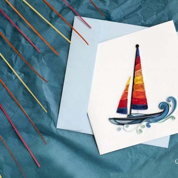 グリーティングカード Quilling Card(クイリングカード)
