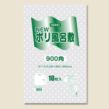 Nポリ風呂敷(透明水玉) HEIKO