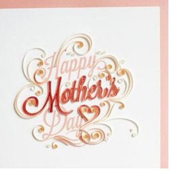 グリーティングカード Quilling Card(クイリングカード)
