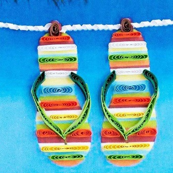 グリーティングカード Quilling Card(クイリングカード)