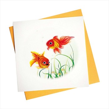 グリーティングカード Quilling Card(クイリングカード)