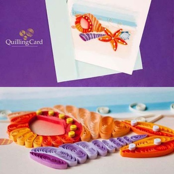 グリーティングカード Quilling Card(クイリングカード)