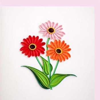 グリーティングカード Quilling Card(クイリングカード)