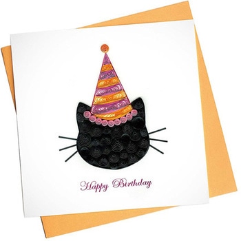 バースデーカード Quilling Card(クイリングカード)