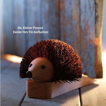 ハリネズミ ドアストッパー - Redecker(レデッカー)