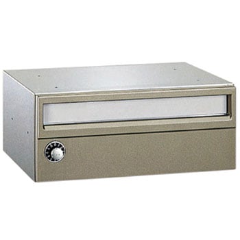 メイワ メール便対応大型ダイヤル錠付カラーポスト MYL-900 ブラック