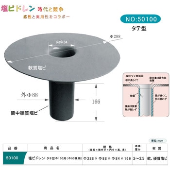 塩ビドレン タテ型 孫悟空ドレン