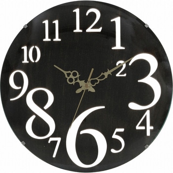 56921 壁掛け時計 レトロ 1個 不二貿易 【通販モノタロウ】