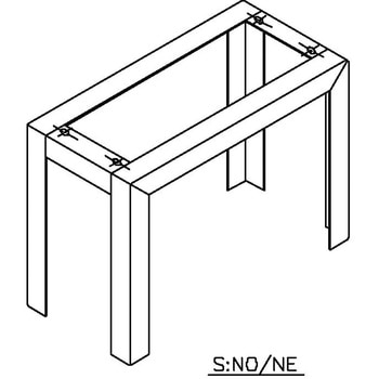 10型消火器用標準架台 (スチール製) 初田製作所