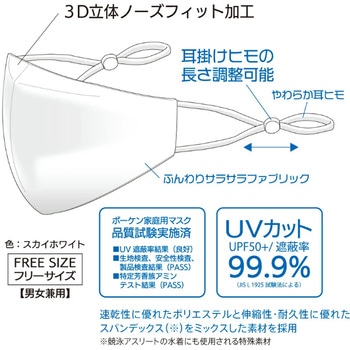 UVカット布マスク クールコンフォートマスク MAGICOOL