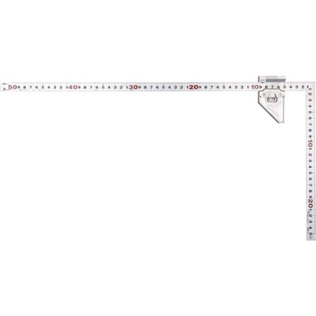 曲尺平ぴたシルバー(JIS/表裏同目) 曲尺用ストッパー金属製付 - シンワ測定