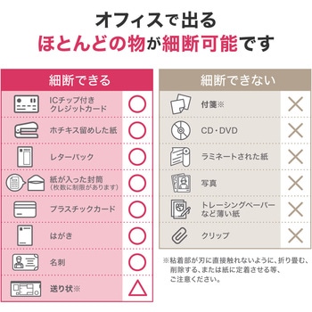 静音A4サイズ据え置型シュレッダー Deli