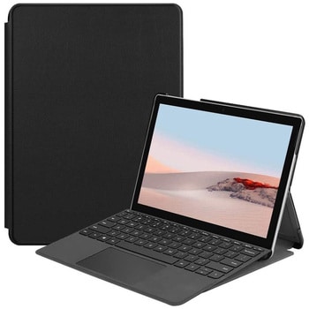 Microsoft Surface Pro8対応 フラップケース ブラック エムディーエス