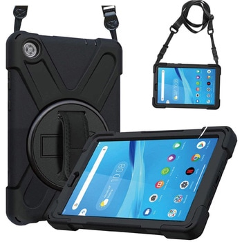 Lenovo Tab M8 3rd Gen対応 耐衝撃ケース ブラック エムディーエス