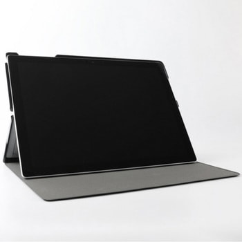 Surface Pro7対応 フラップケース ブラック エムディーエス