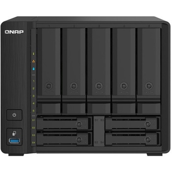 QNAP NAS 5+4ベイ HDDレス タワー型 TS-932PX-4G QNAP