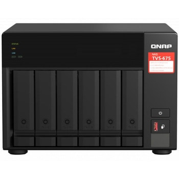 QNAP NAS 6ベイ HDDレス タワー型 TVS-675-8G QNAP