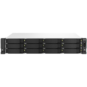 QNAP NAS 12ベイ HDDレス ラックマウント型 TS-1264U-RP-8G QNAP