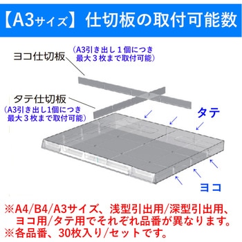 アレンジャー用仕切板 山金工業
