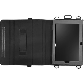 VersaPro タイプVU-3～6モデル対応 手帳型レザーケース ブラック エムディーエス