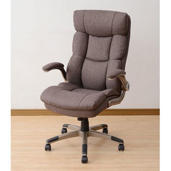 MPF-75(BR) ポケットコイル ファブリックチェア 1台 YAMAZEN(山善