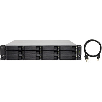 USB JBODストレージエンクロージャーNAS 12ベイ ラック TL-R1200C-RP QNAP