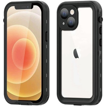iPhone 13 mini対応 防水ケース ブラック エムディーエス