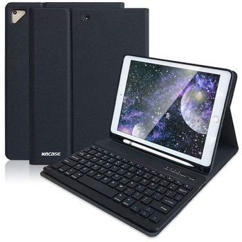 iPad 9.7(第6・5世代)対応 ワイヤレスキーボード付ケース ブラック - エムディーエス