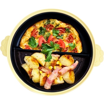 chef 仕切り付きレンジパン(猫YE) トレードワン