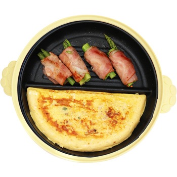 chef 仕切り付きレンジパン(猫YE) トレードワン