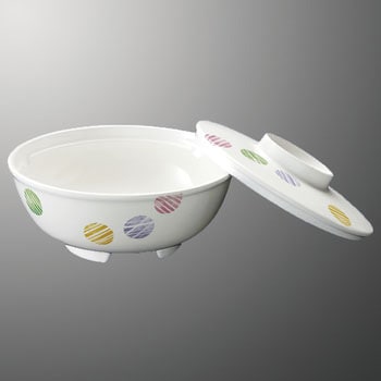 ヒートサーブ 蓋付麺鉢 紅からくさ マルケイ(国際化工)