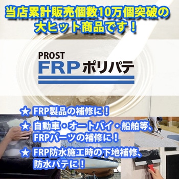 FRPポリエステルパテ PROST's