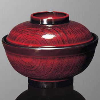 溜 鈴型汁椀 小 マルケイ(国際化工)