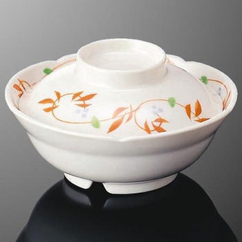 紅からくさ 梅型煮物碗 マルケイ(国際化工)