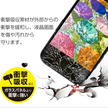 iPHone16e ブルーライトカット液晶保護フィルム エアージェイ