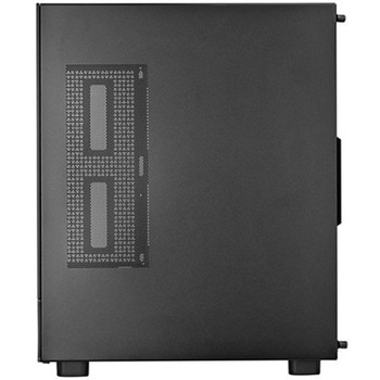 SilverStone ミニタワーケース Lucid 04 印象的な270°視野角を有するパノラマ効果のMicro-ATXケース SST-LD04-B-ARGB SILVER STONE(シルバーストーン)