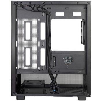 SilverStone ミニタワーケース Lucid 04 印象的な270°視野角を有するパノラマ効果のMicro-ATXケース SST-LD04-B-ARGB SILVER STONE(シルバーストーン)