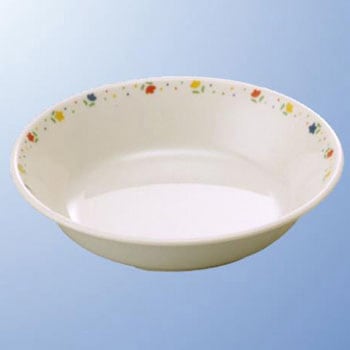 メラミン食器 プチフラワー 深皿 マルケイ(国際化工)