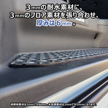 200系ハイエース スーパーGL ステップパネル - プロダックス