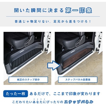 200系ハイエース スーパーGL ステップパネル プロダックス
