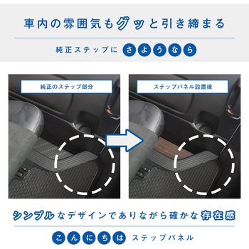 200系ハイエース スーパーGL ステップパネル プロダックス