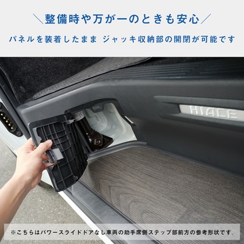 200系ハイエース スーパーGL ステップパネル プロダックス